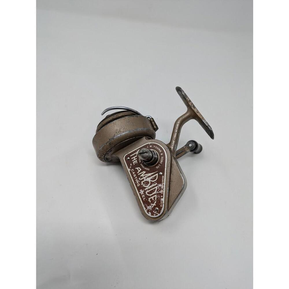The Ambidex- Vintage Metal Fishing Casting Reel No1 Young Of Redditch England